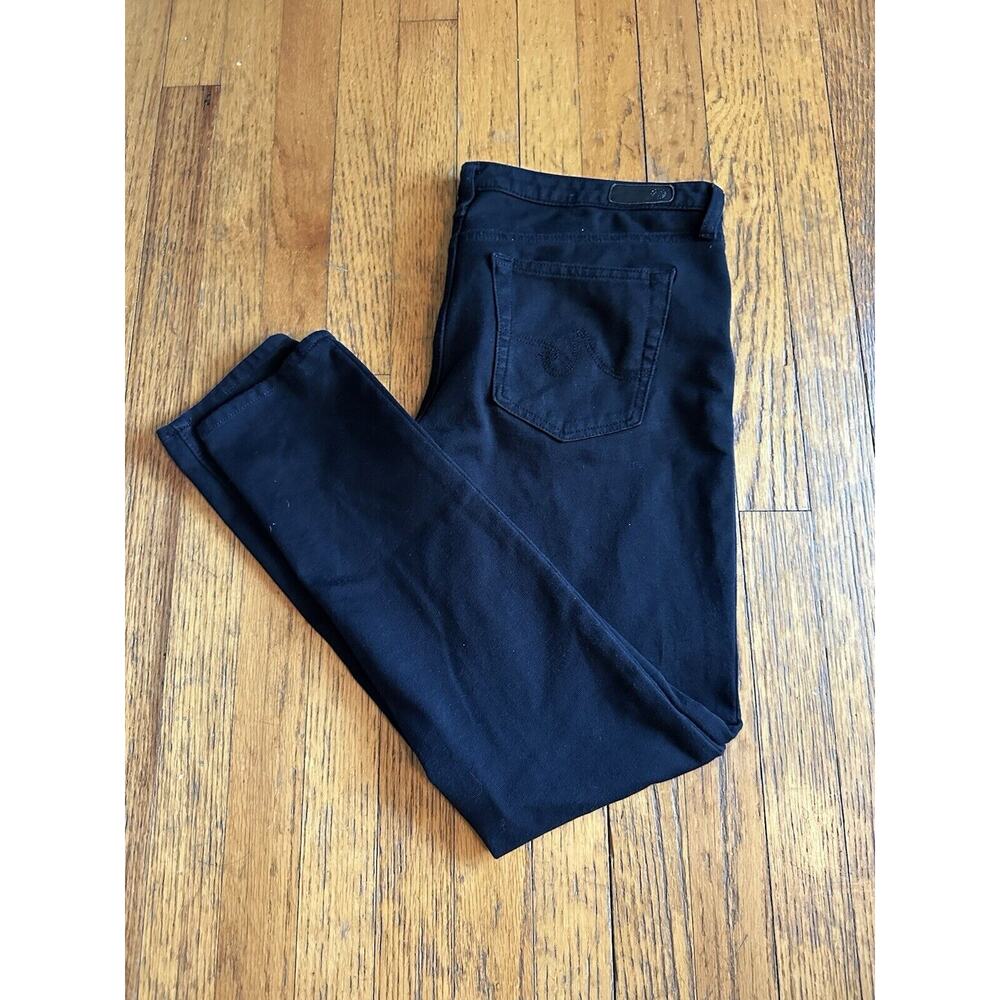 AG Adriano Goldschmied The Legging Ankle Super Skinny 31R Black Legging Pants
